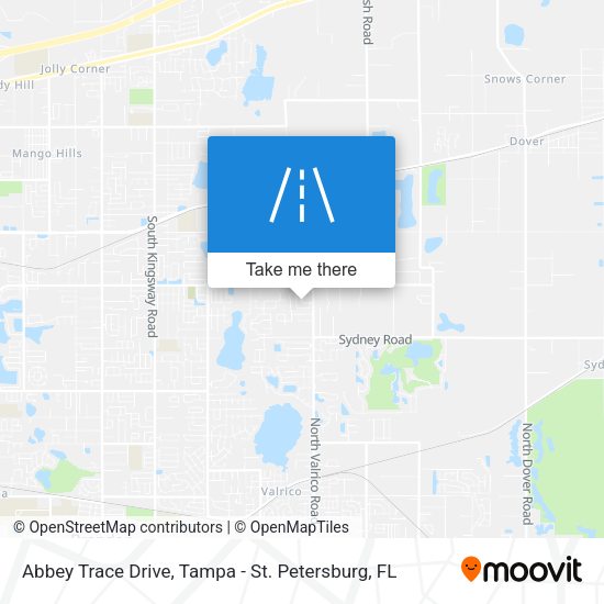 Abbey Trace Drive map