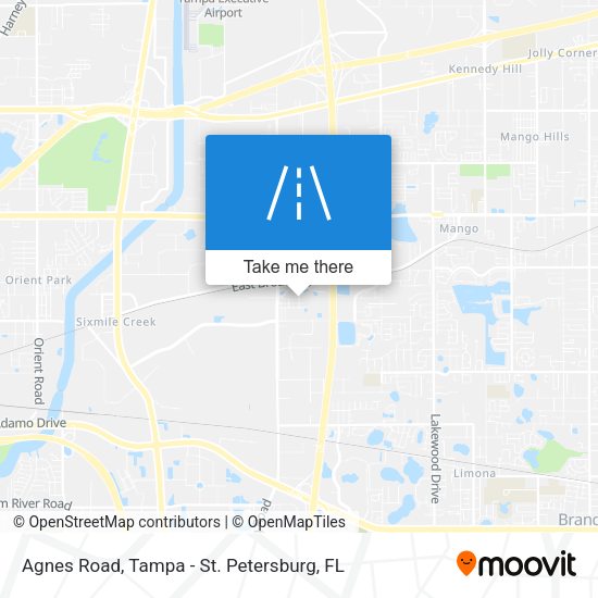 Agnes Road map