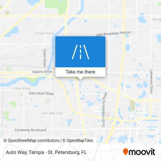 Mapa de Auto Way