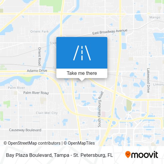 Bay Plaza Boulevard map