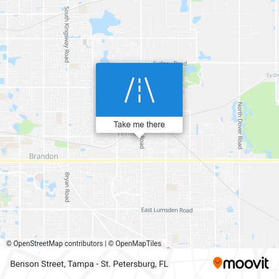 Mapa de Benson Street