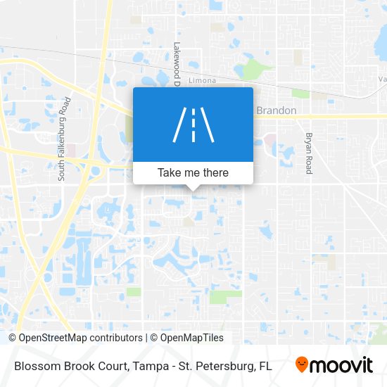 Blossom Brook Court map