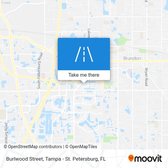 Burlwood Street map