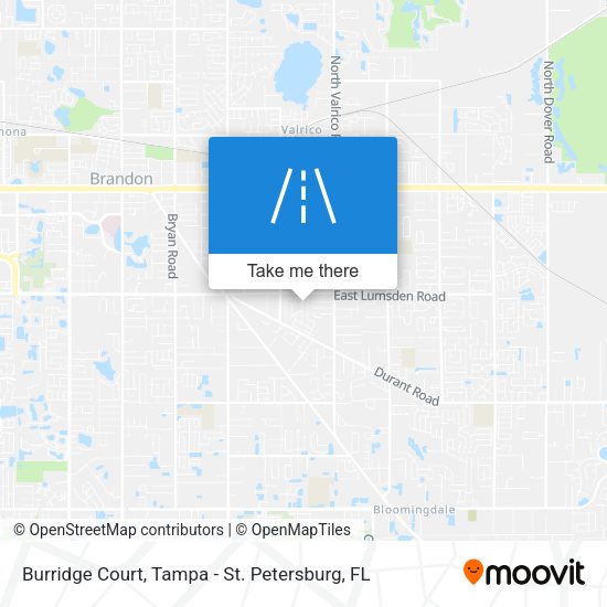 Burridge Court map