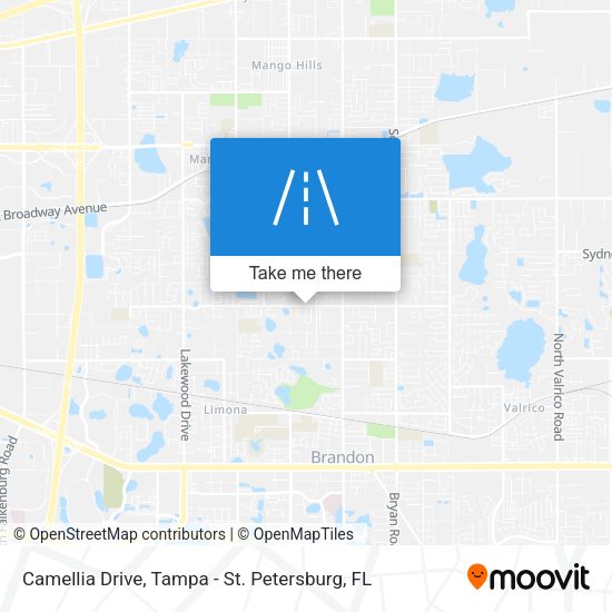 Camellia Drive map