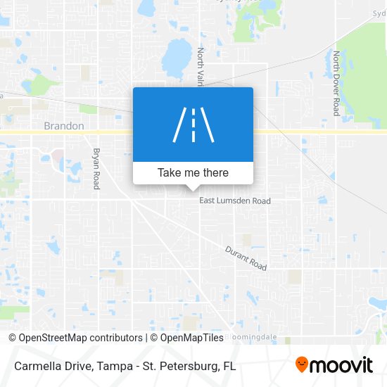Carmella Drive map