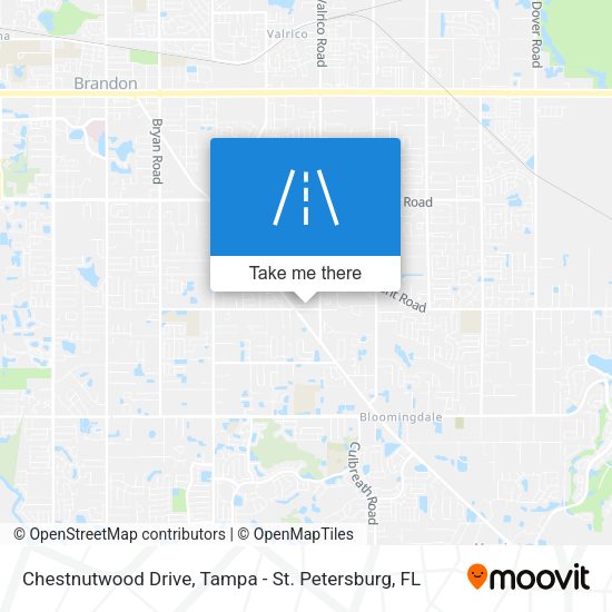 Mapa de Chestnutwood Drive