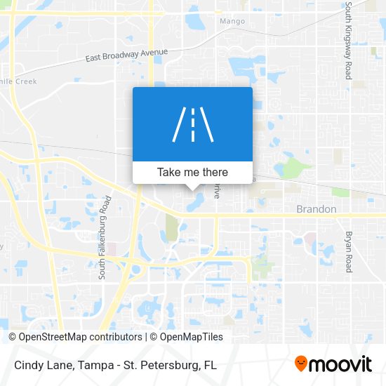 Cindy Lane map