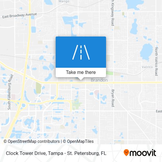 Clock Tower Drive map