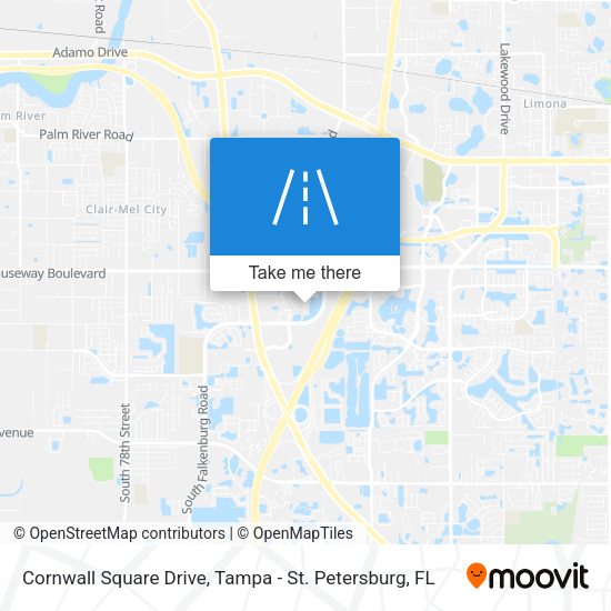 Cornwall Square Drive map