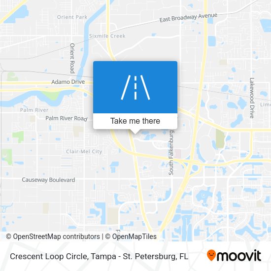Crescent Loop Circle map