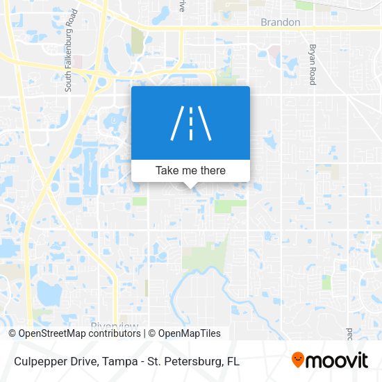 Mapa de Culpepper Drive