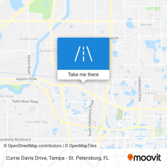 Mapa de Currie Davis Drive