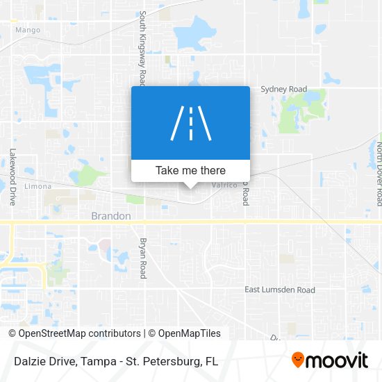 Mapa de Dalzie Drive