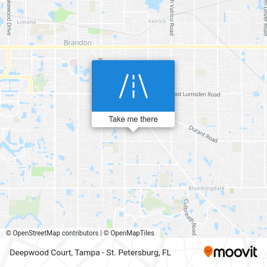 Deepwood Court map