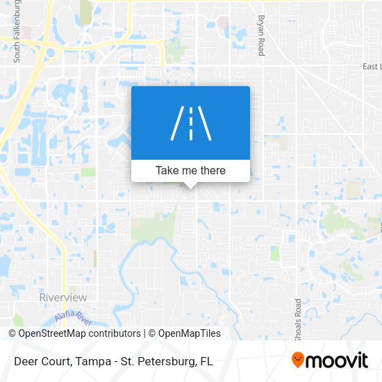 Deer Court map