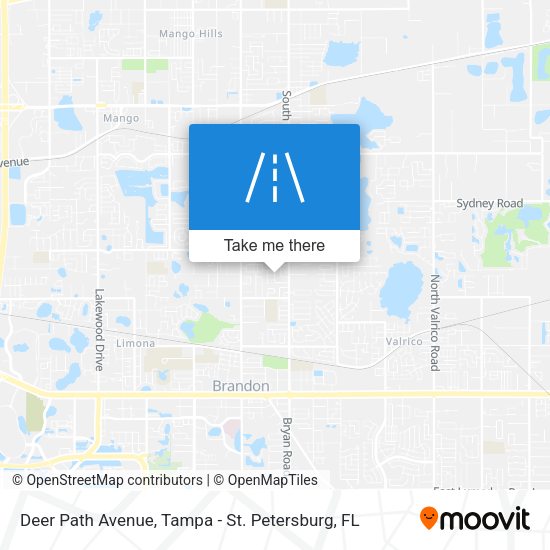 Mapa de Deer Path Avenue