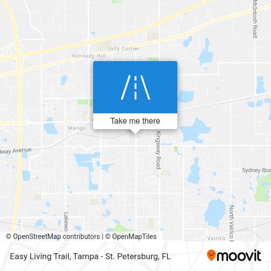 Mapa de Easy Living Trail