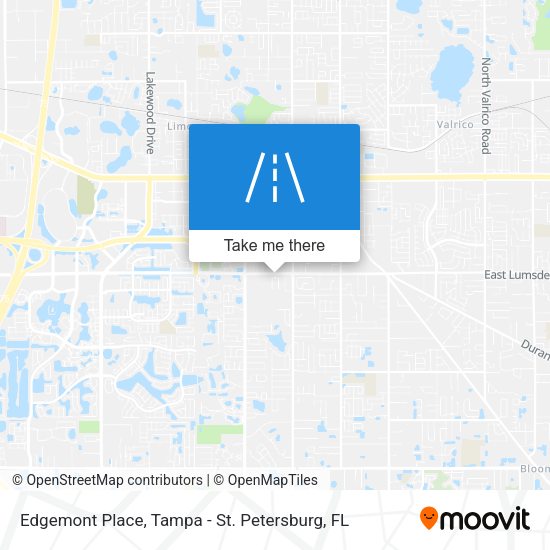 Mapa de Edgemont Place