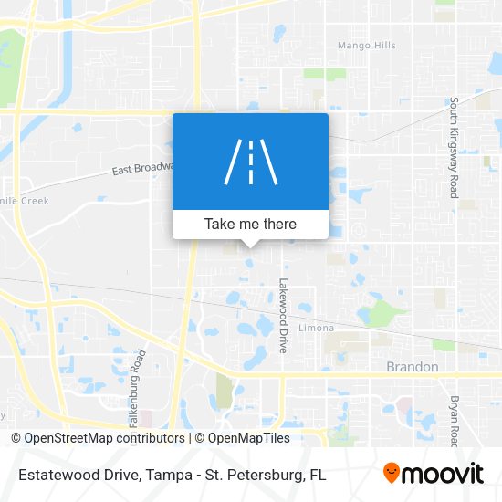 Estatewood Drive map