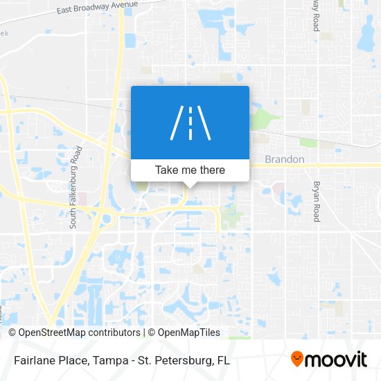 Fairlane Place map
