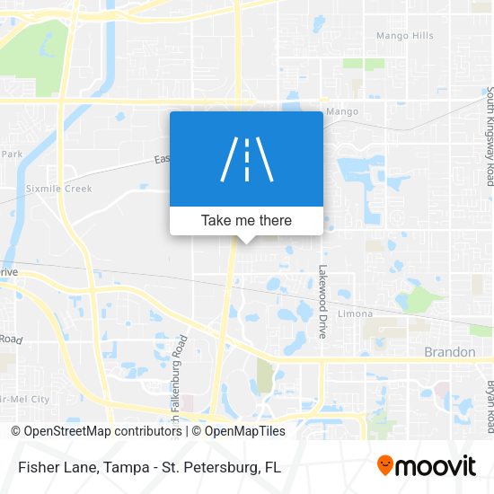 Fisher Lane map