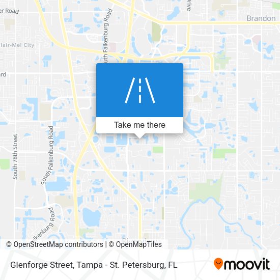 Glenforge Street map