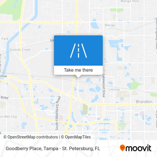 Goodberry Place map