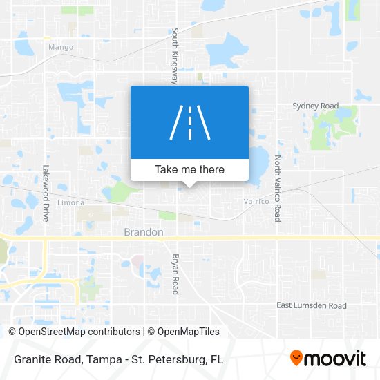 Mapa de Granite Road