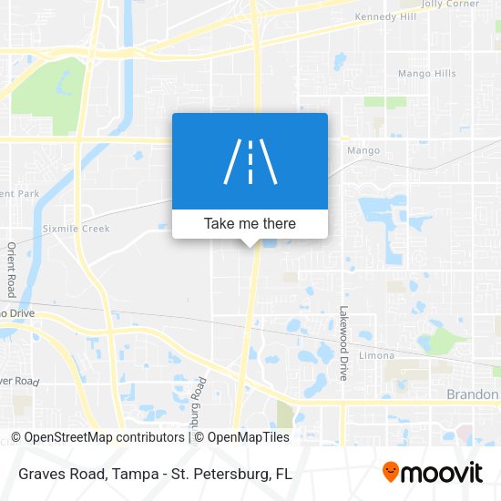Graves Road map