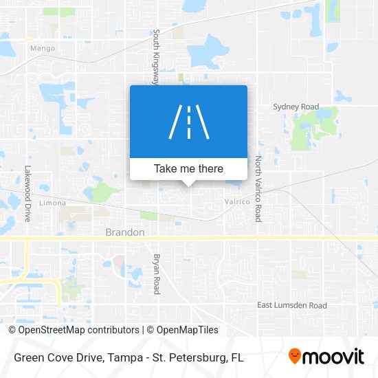 Mapa de Green Cove Drive