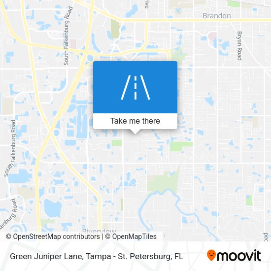 Mapa de Green Juniper Lane