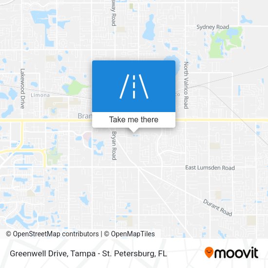 Mapa de Greenwell Drive