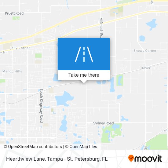 Hearthview Lane map