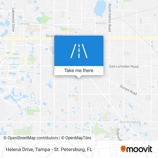 Helena Drive map