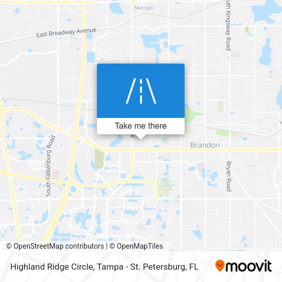 Highland Ridge Circle map