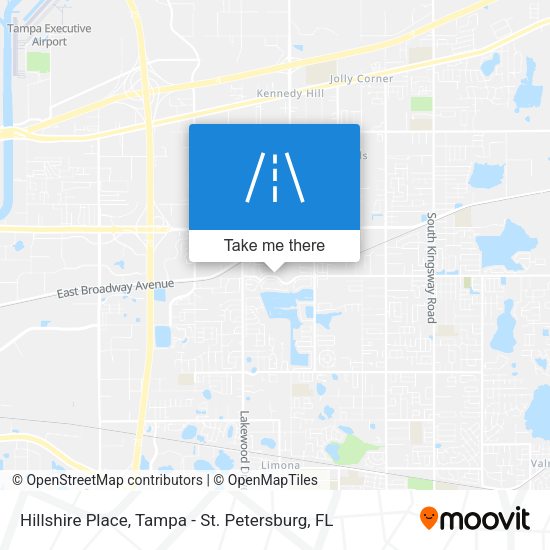 Hillshire Place map