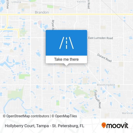 Hollyberry Court map