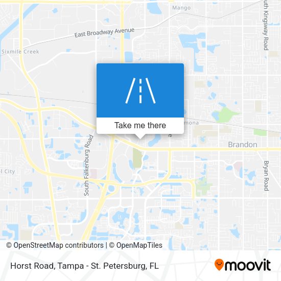 Mapa de Horst Road