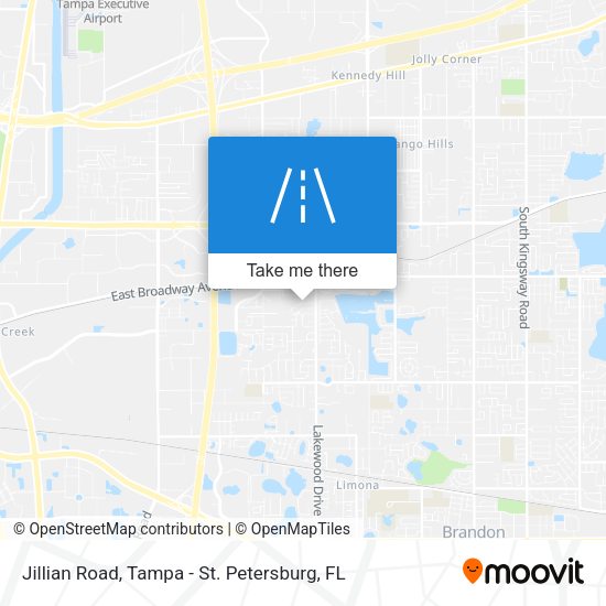 Mapa de Jillian Road