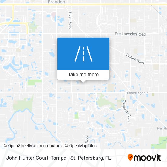 John Hunter Court map