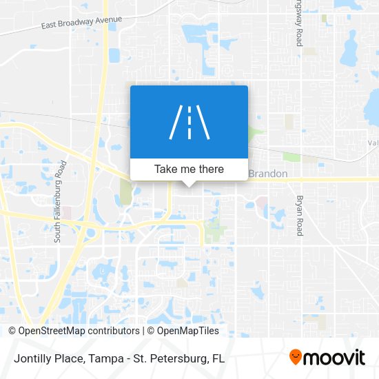 Jontilly Place map