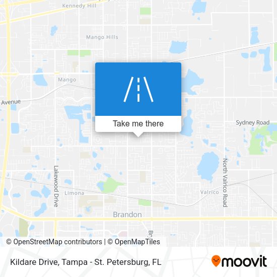 Mapa de Kildare Drive