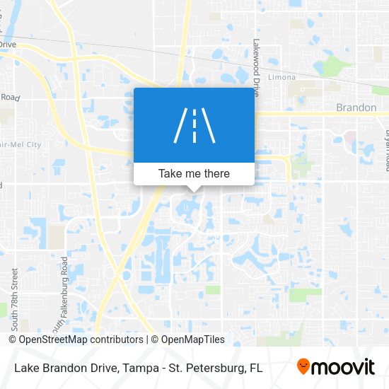 Mapa de Lake Brandon Drive
