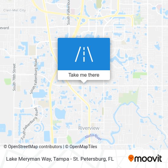 Mapa de Lake Meryman Way