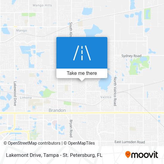 Lakemont Drive map