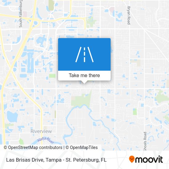Mapa de Las Brisas Drive