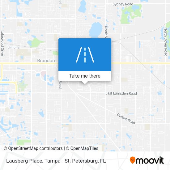 Lausberg Place map