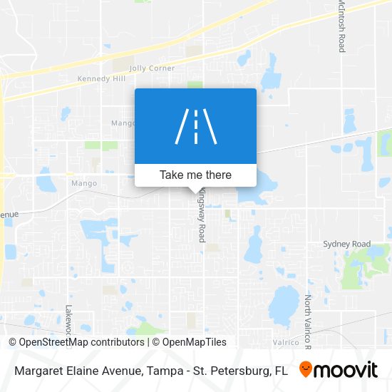 Margaret Elaine Avenue map