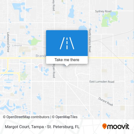 Margot Court map